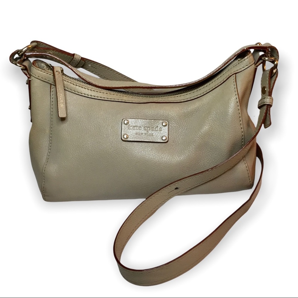 Kate Spade Tan Leather Shoulder/Crossbody Bag